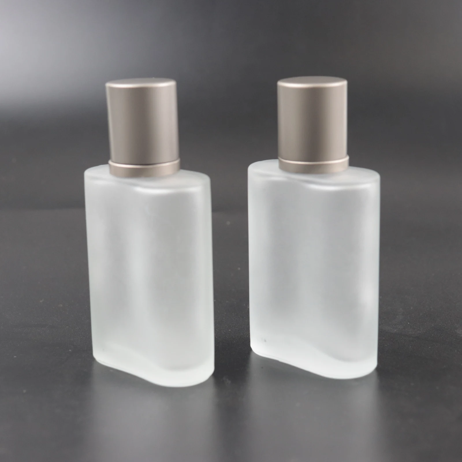 PT095 30ML Wholesale Frosted Square Gio Glass Refill Empty Perfume Atomizer Spray Bottle