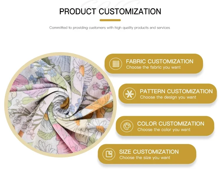 Hejin Manufacturer Custom OEM Breathable Plain Stretch Woven Chiffon Print Floral Silk Georgette Jersey Fabric for Clothing