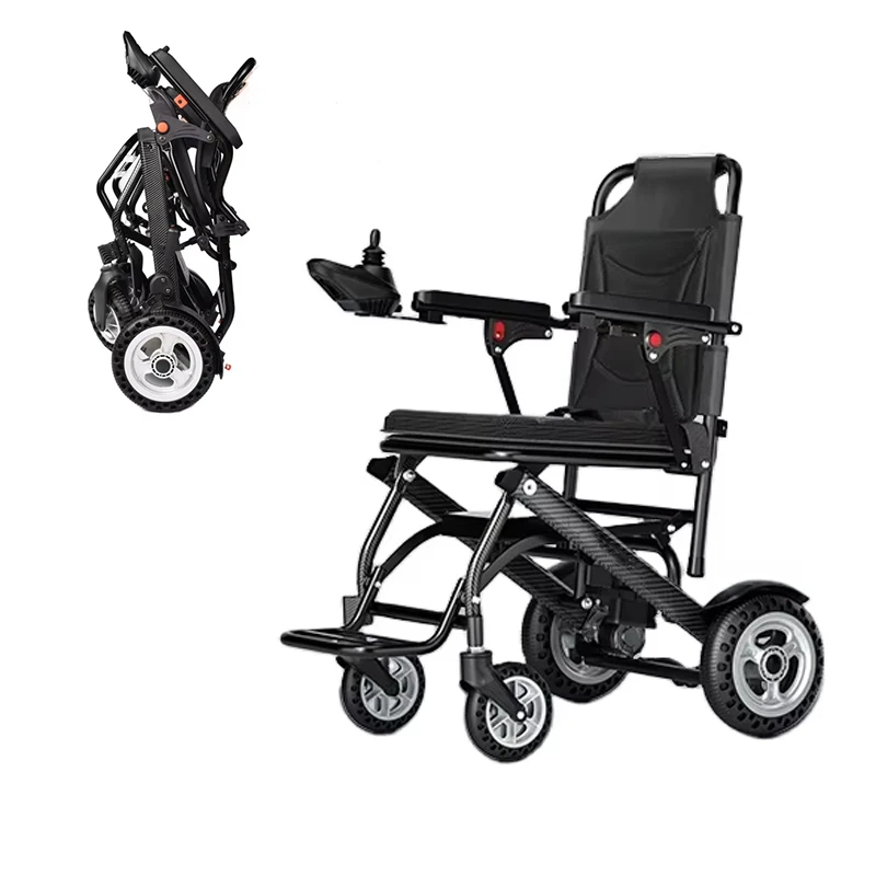 Factory Foldable Recling Motorized Smart Modern Joystick Controller Accessible Vehicles Mobility Electric Wheelchair