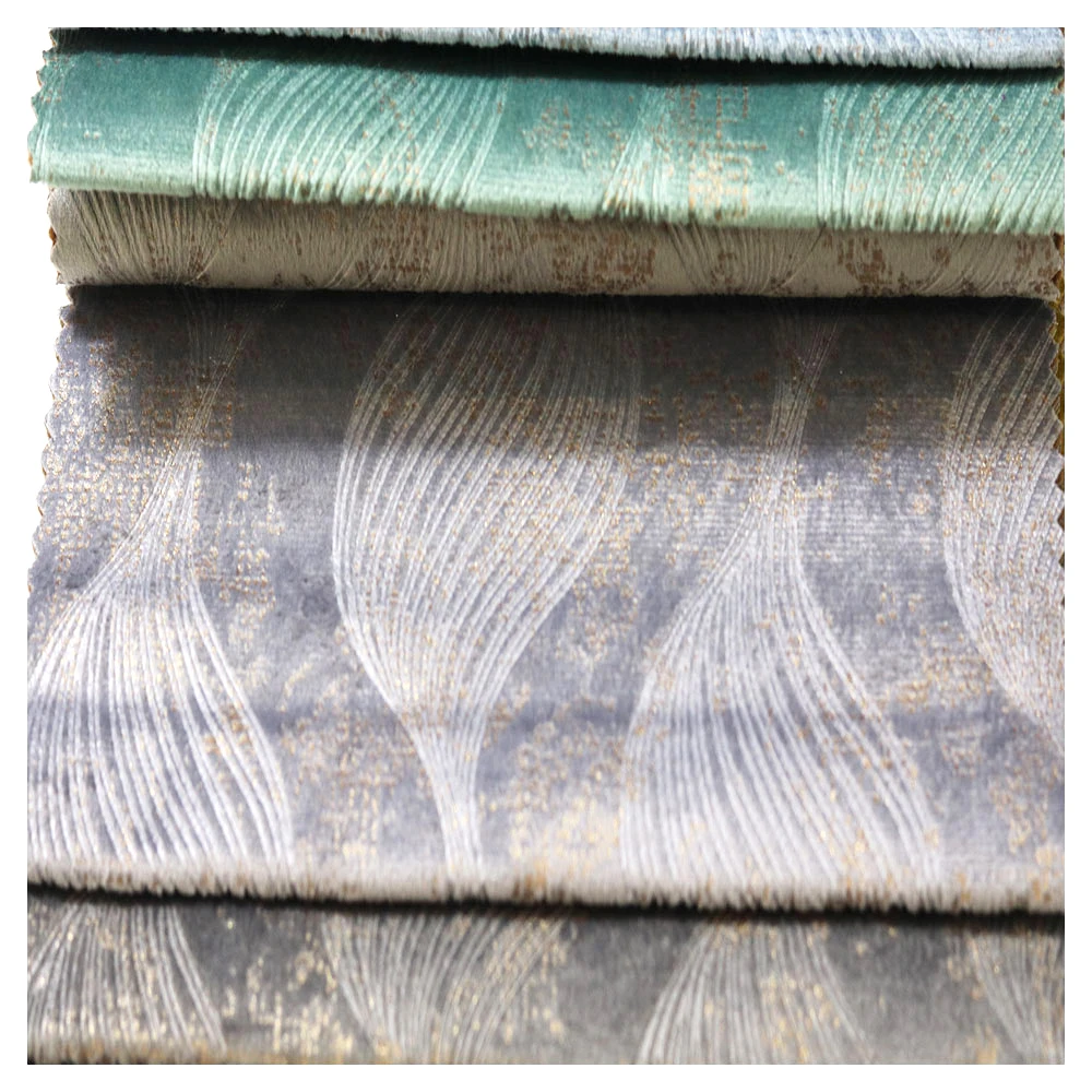 China Manufacturer Eco-friendly Curtain Emboss Fabric 2022 Office Chair Upholstery Fabric