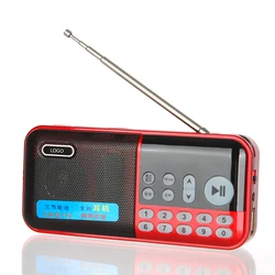 China SHAYU Walkman Digital Mini Radio Fm Rechargeable Usb Small Fm Radio With Mp3