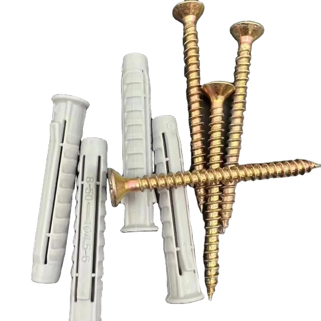 Factory Direct Zinc Alloy Titanium Steel Hex Bolt Nut Set DIN933/DIN934 Rawl Bolts and Nuts with Washer Fasteners