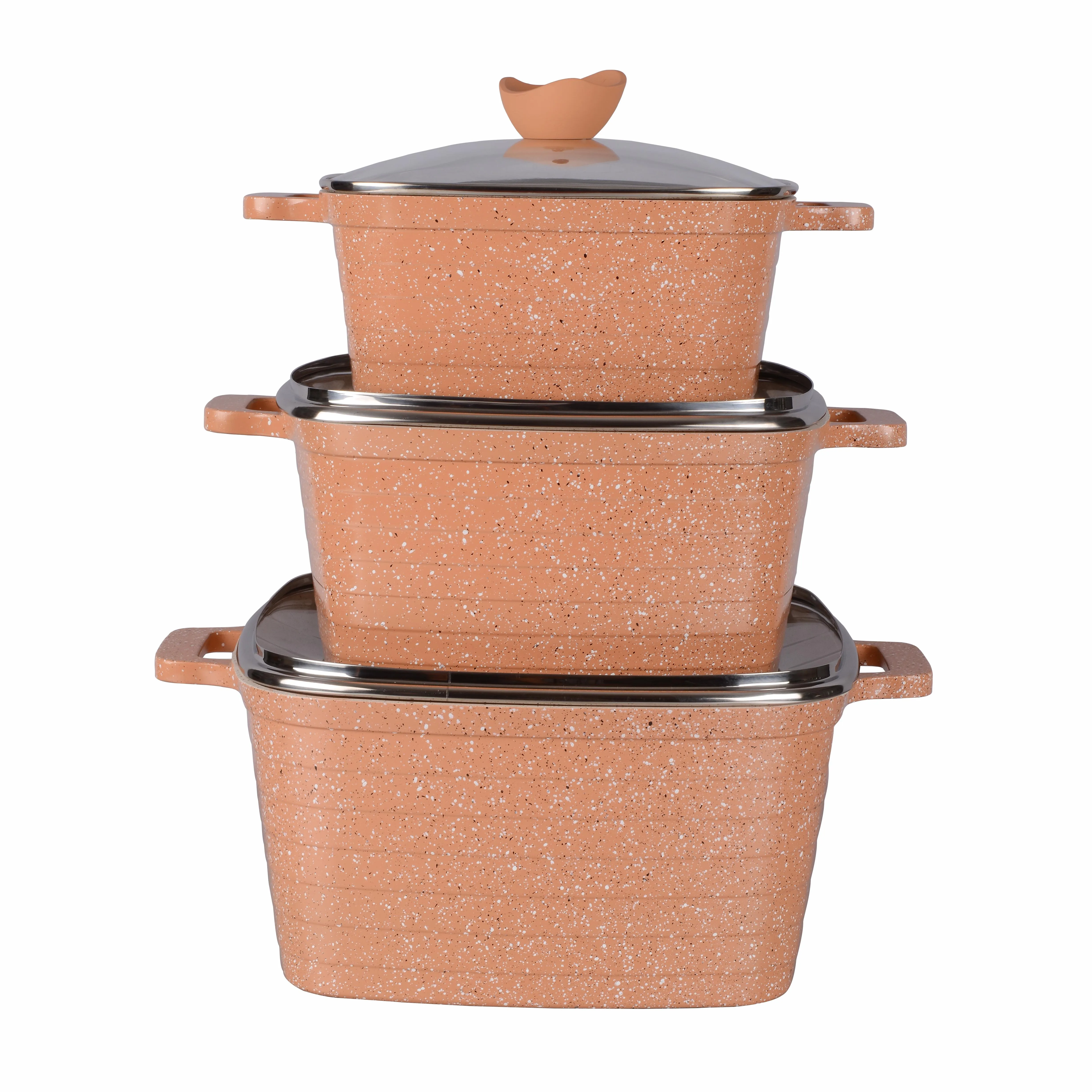 Hot Sale New Design Die Cast Aluminum Casserole