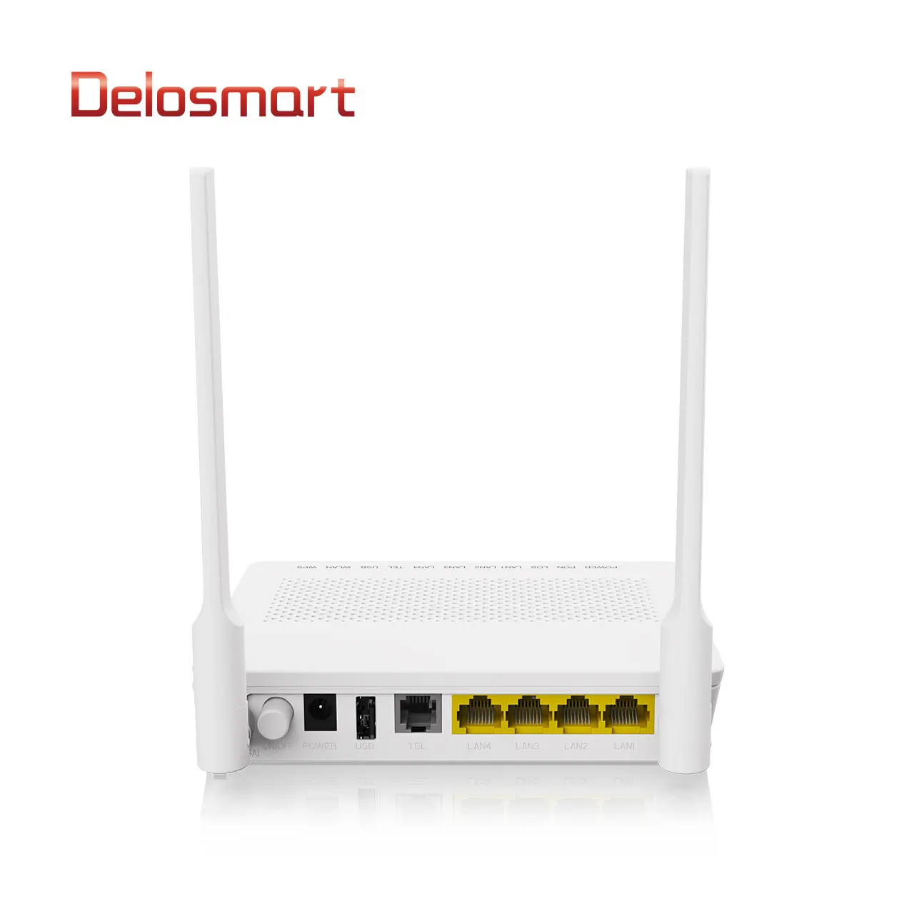 Delosmart GP8816A GPON EPON ONU модем из оптоволокна SC/APC 1GE + 3FE 1VOIP 1USB 2 4 Gwifi оборудование FTTH для HUAWEI ZTE