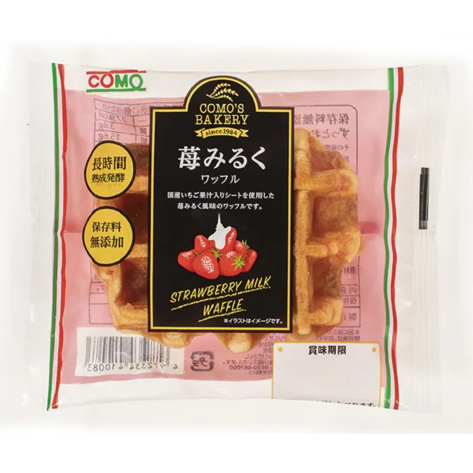 Японская хлебопечка, креативные пирожные, пирожные Ichigo, молочный вафельный завтрак, хлеб с вкусным вкусом