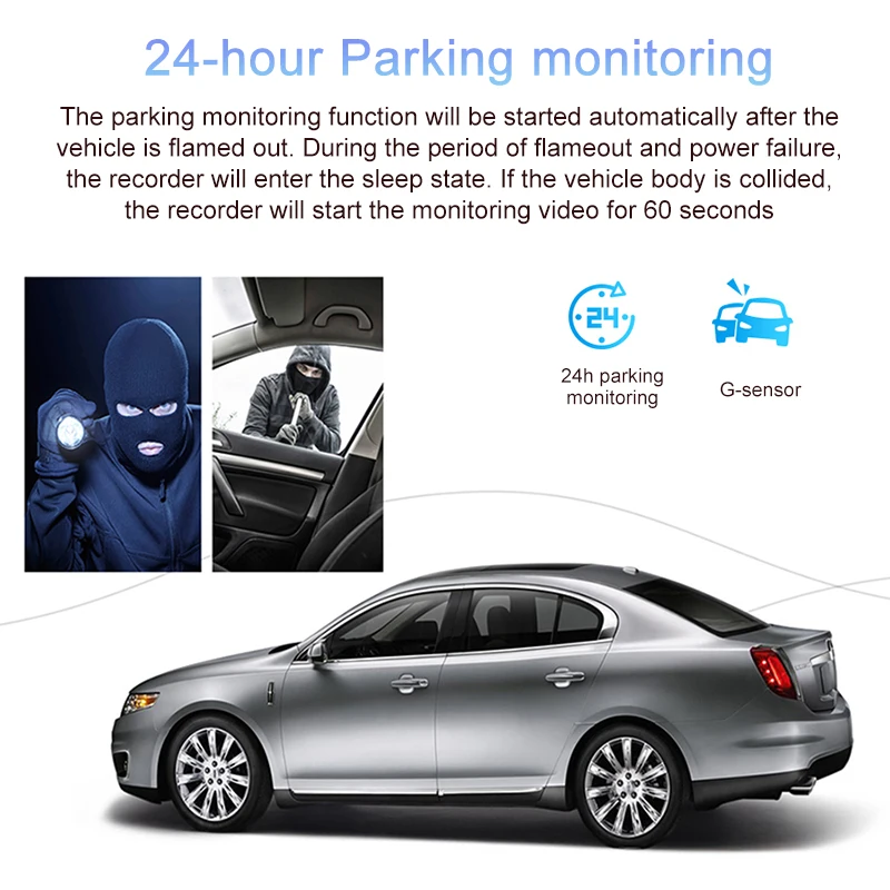 10.26 Inch Car DVR 4G ADAS Android Mirror GPS WiFi Dash Camera 1080P Dual Lens Auto Recorder Navigation