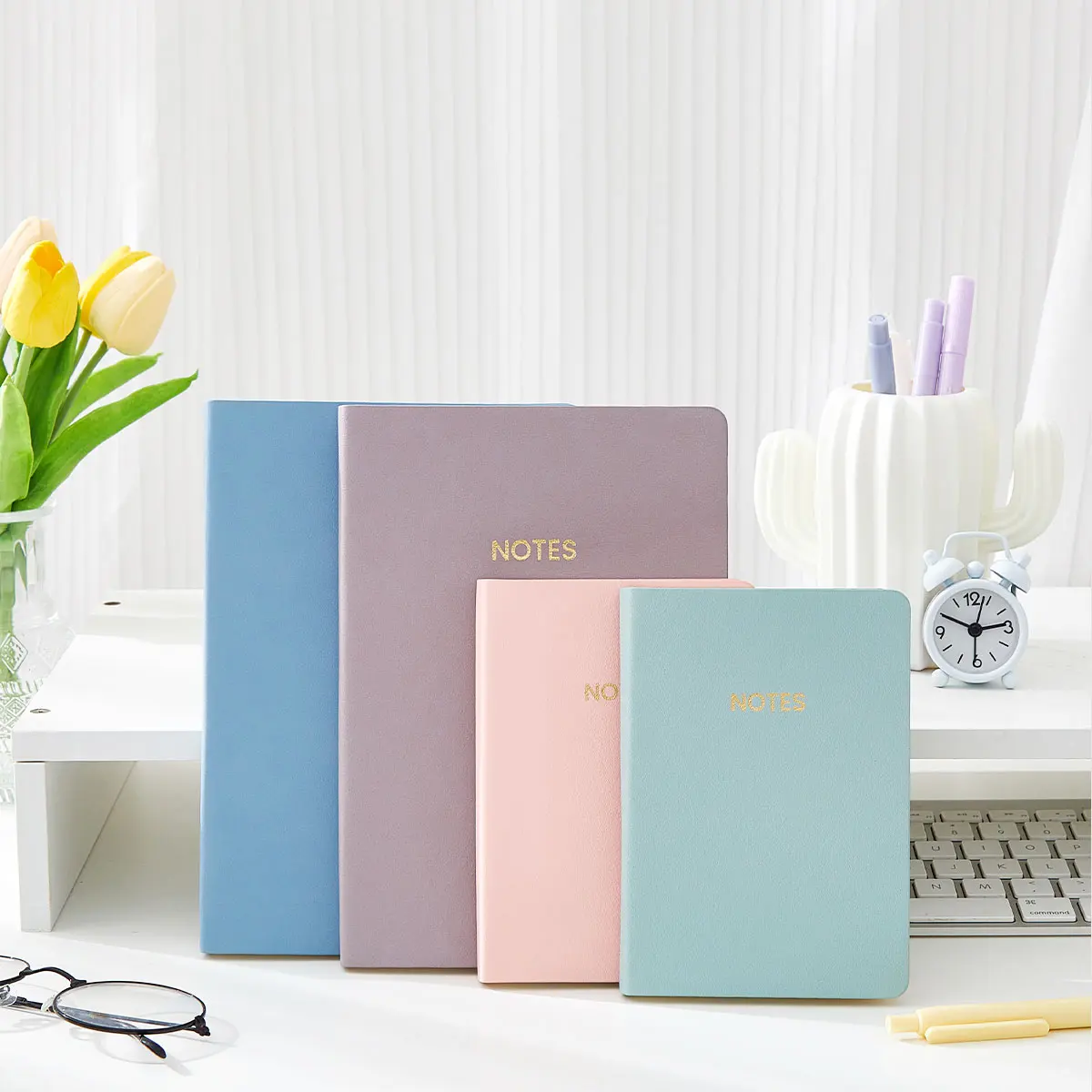 A6/A5 New Color Morandi Notebook For students Diary Lined Inner Custom Logo Notebooks