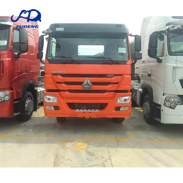 Sinotuck howoa7 horse truck 371 420hp 6x4 heavy duty for Africa road tractor truck for sale
