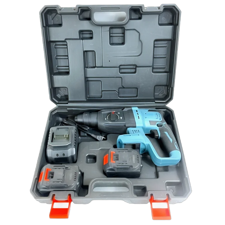 Hot Sale 21V Li-Ion Battery Operated Cordless Electric Rotary Hammer Drill 4-Function Power Tool with ODM/OEM