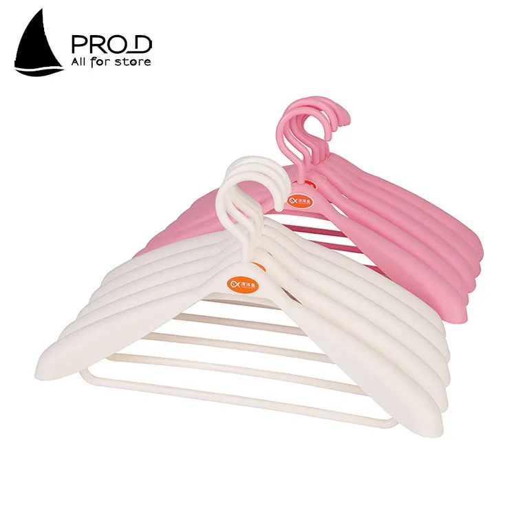 Thickened plastic wet and dry dual-use rotary coat hanger wholesale