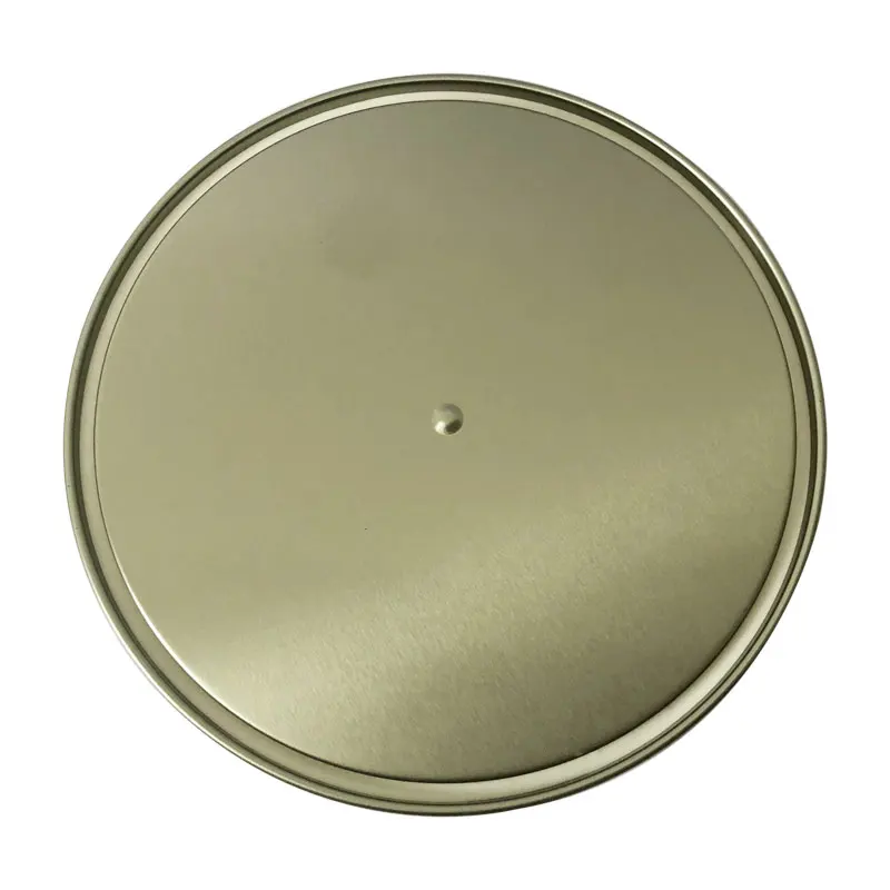 chemical use empty 1kg 2kg 2.5kg round adhesive tin can ink solvent tin can packaging