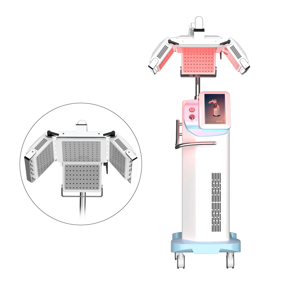 2023 Hottest Anti Hair Loss Treatment 660nm Diode Laser Regrowth Machine Anti-hair Therapy