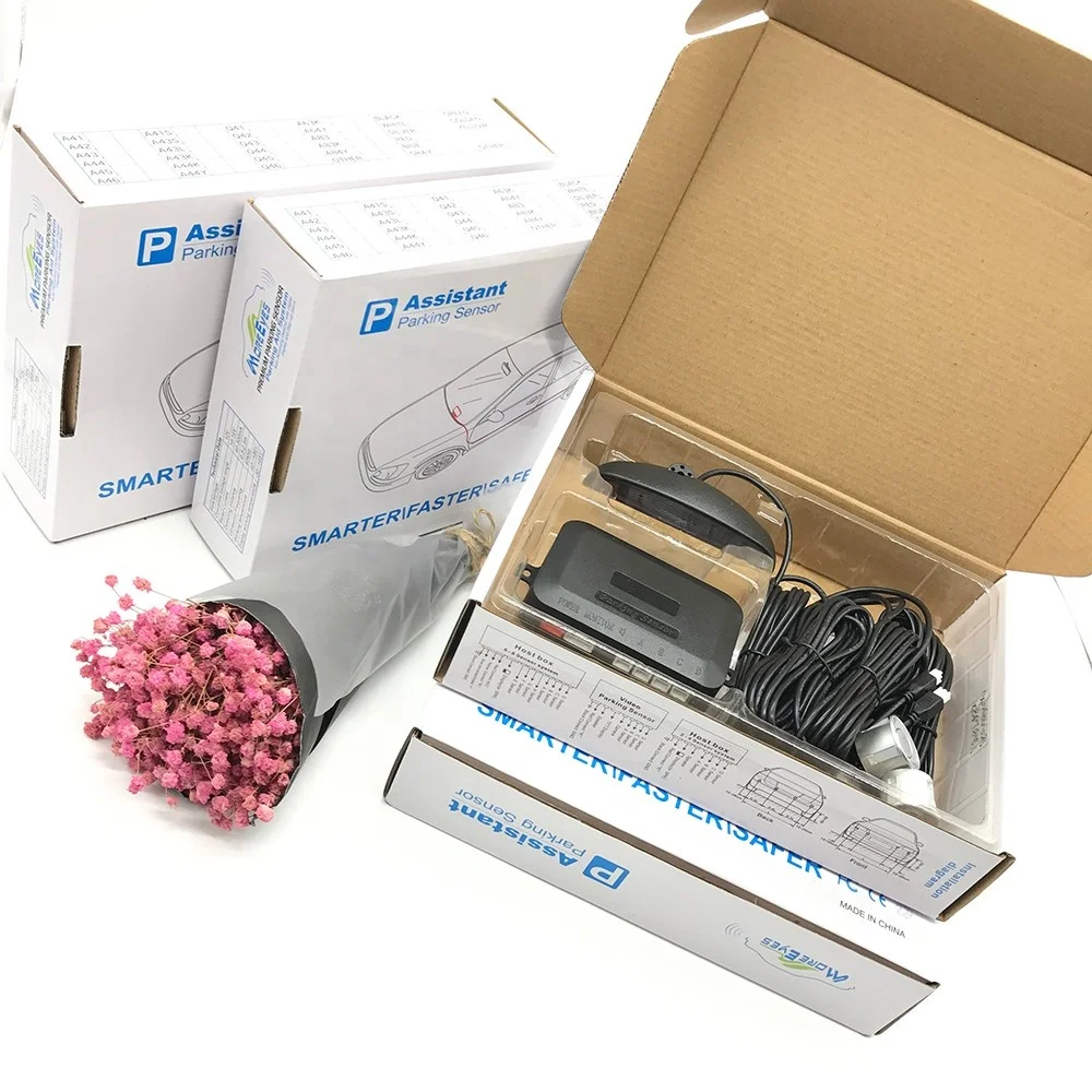 Front and rear car parking sensor