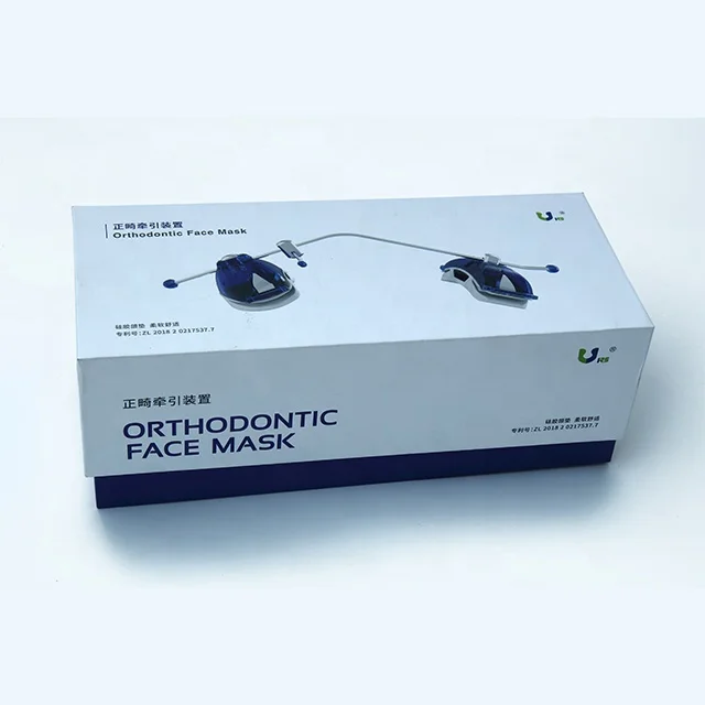 Dental products silicone protect adjustable forward pull headgear for face mask