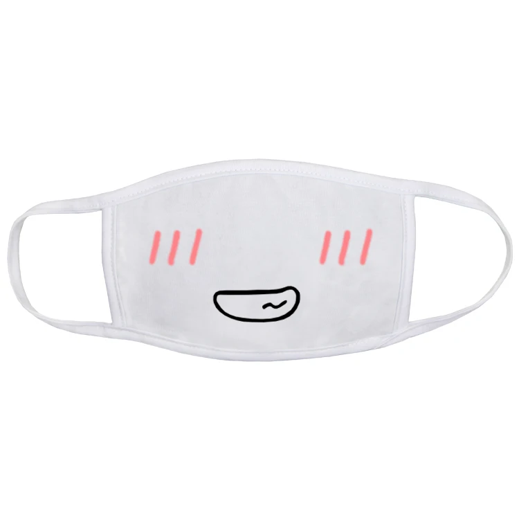 Cute multi-color anime mask performance supplies Guangzhou spot cheap winter casual funny expression dust mask
