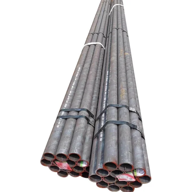 ASTM A106b A53b Q345 20# 45# Sch40 Hot Rolled Round Carbon Seamleess Steel Pipe