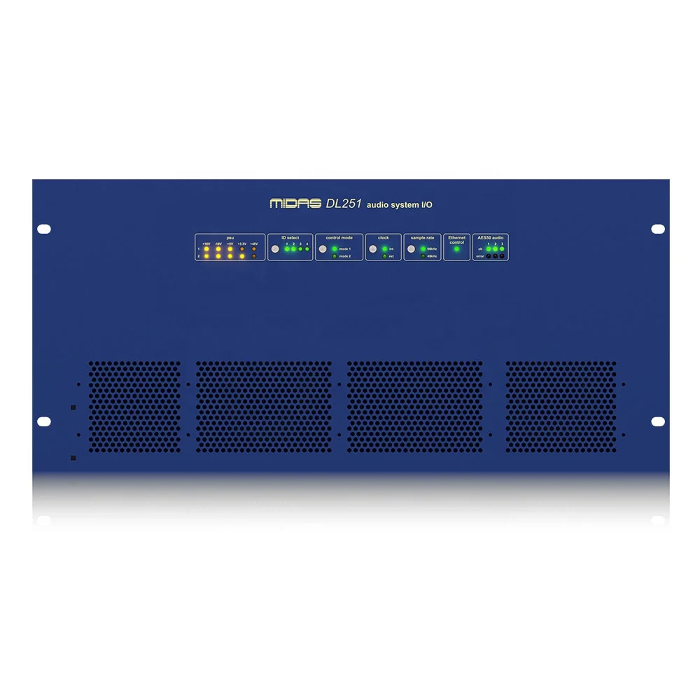 Midas DL251 Stagebox 48 Mic/Line Inputs and 16 Mic/Line Outputs Use For Midas Digital Consoles
