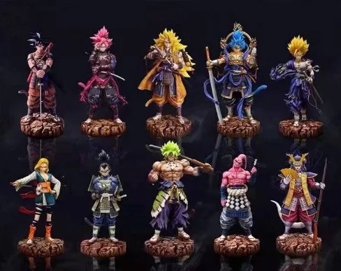 Wholesale Anime Figurine Pvc Statue Model Doll Toy Gift Dragons Balls Z Samurai Majin Buu Action figures Boy Birthday Gift