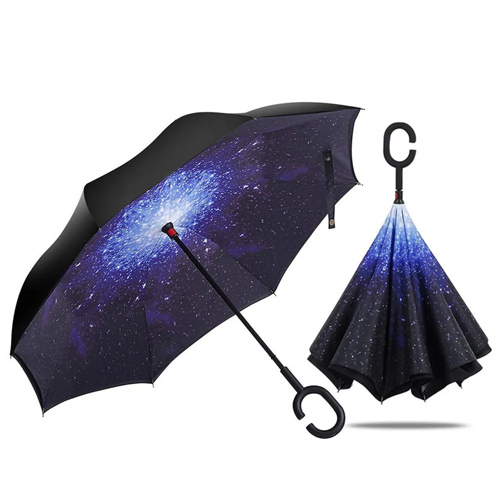 OVIDA double layer inverted umbrella windproof, double layer inverted umbrella windproof, double layer inverted umbrella
