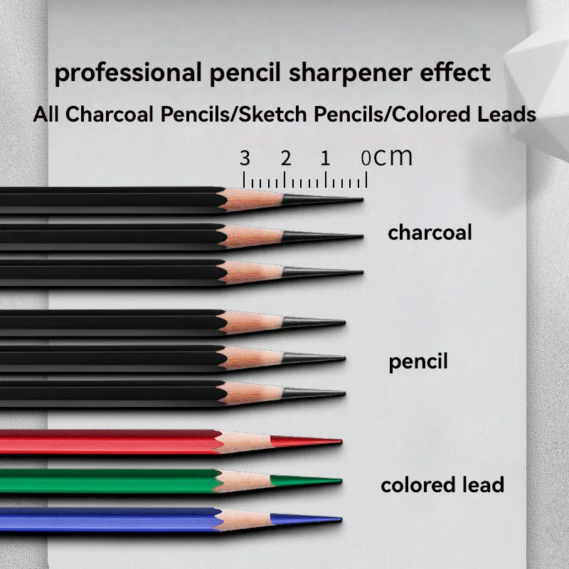 Thickness adjustable sketch charcoal pencil sharpener art student sketch pencil pen knife special pencil sharpener