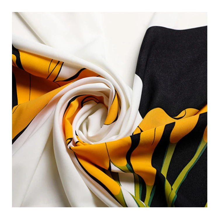 Fashion Design 100% Polyester Crepe Material Fabric For Dress And Bridal/Special Occasion