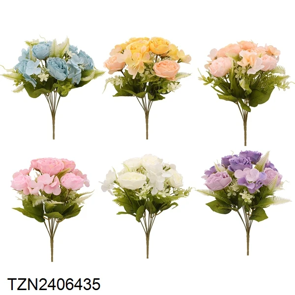Tizen New Premium Artificial Flowers Giant Garden Artificial Flower Plants From Manufacturers For Wedding Decoration