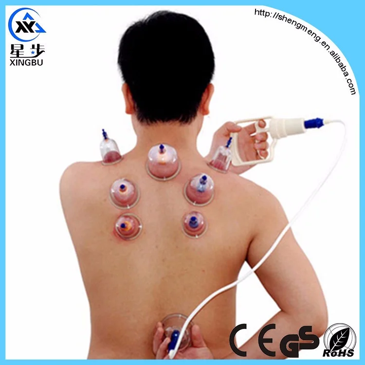 hot selling Gift box packed Factory wholesales Vacuum Massage body Cupping Device set cupping