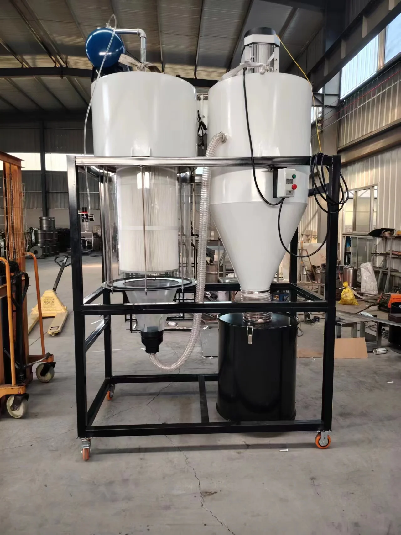 Factory Exw Price Woodworking Silent Dust Collector Cyclone Dust Collector