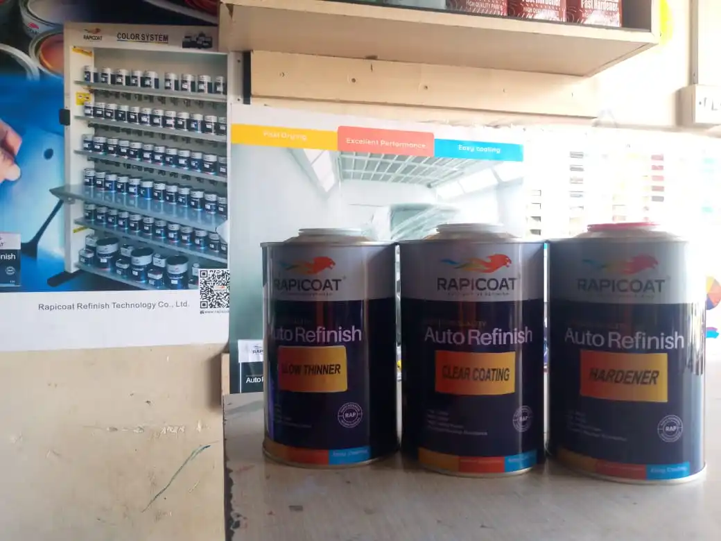 Extremely High Coverage 1k basecoat touch-up auto refinish carcoating oil paint  vivid colours Easy to apply unsaturated