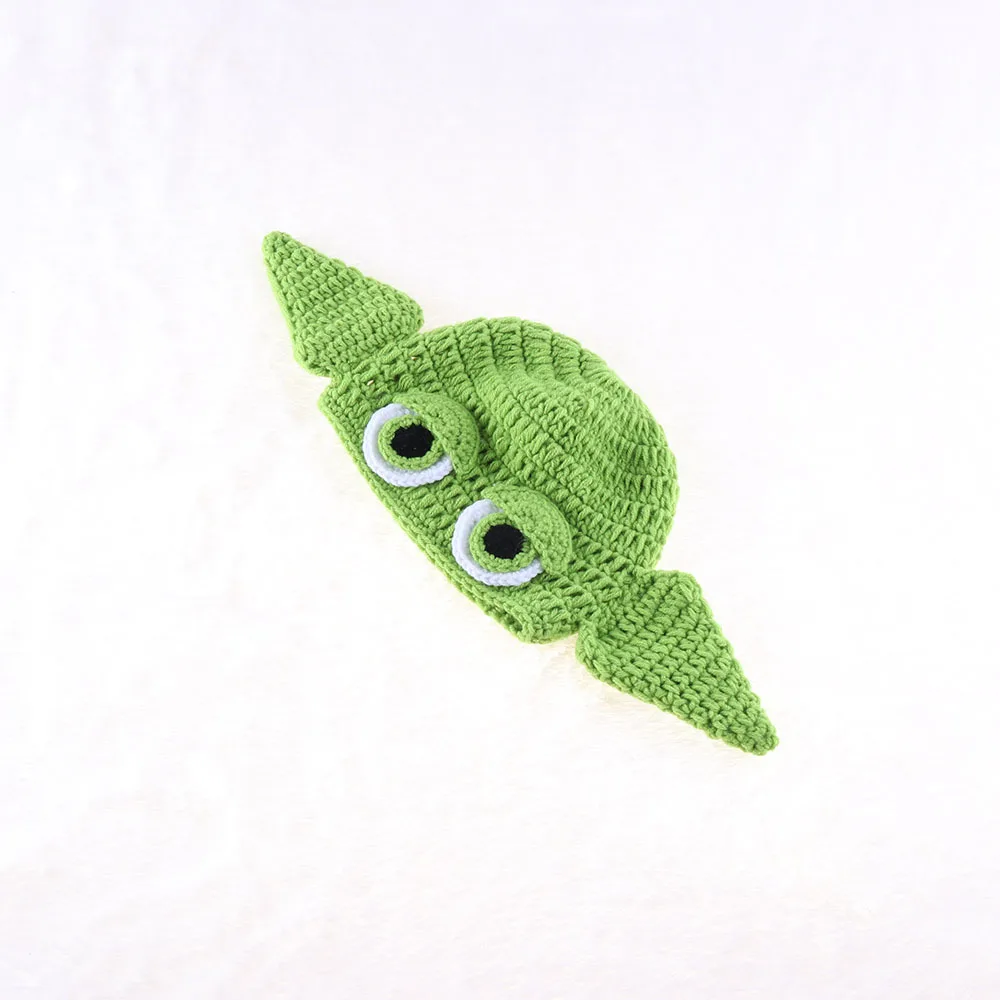 Newborn Baby Photography Photo Props Crochet Knit infant Hat Diaper Costume Set Handmade Outfits Hat pants for Baby Shower