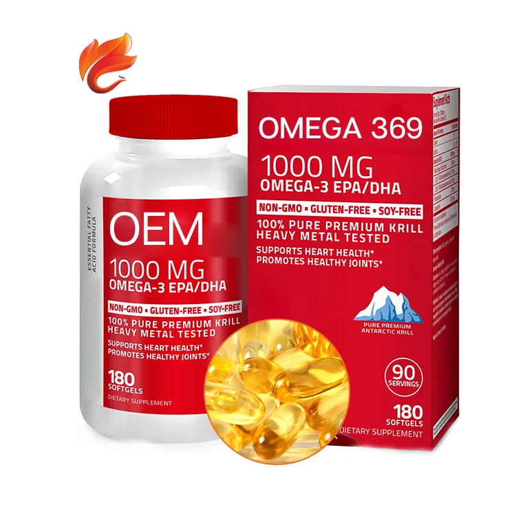 against high blood cholesterol omega 3 6 9 softgels soft gels capsules OEM 500mg private label