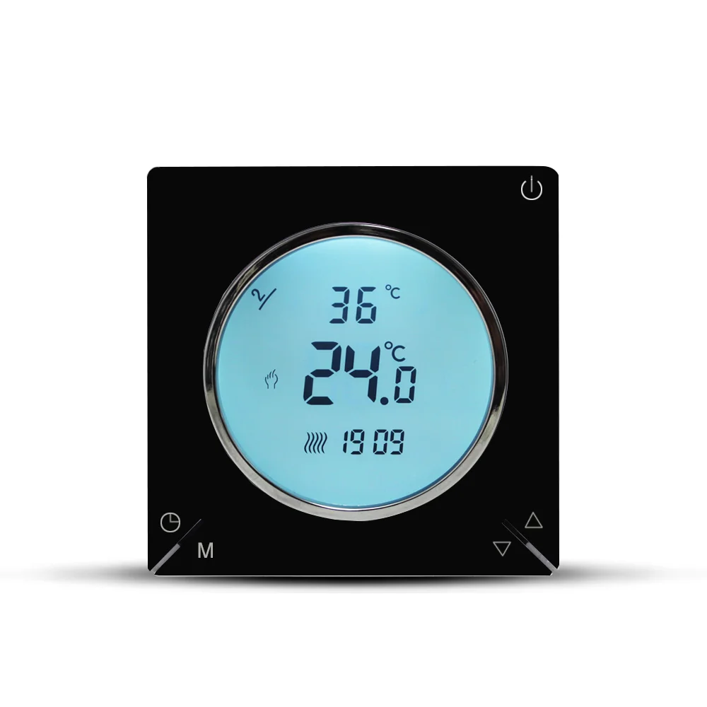 Telin AC829H 230VAC Water Gas Boiler Wifi Tuya Zigbee Thermostat Temperature Controller For Smart Home Floor Heating Thermostat