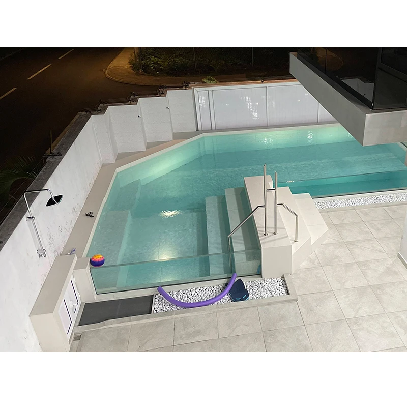 Safety Tempered Laminated Glass 6mm 8mm 10mm 12mm 15mm 19mm Tempered Glass Swimming Pool cover