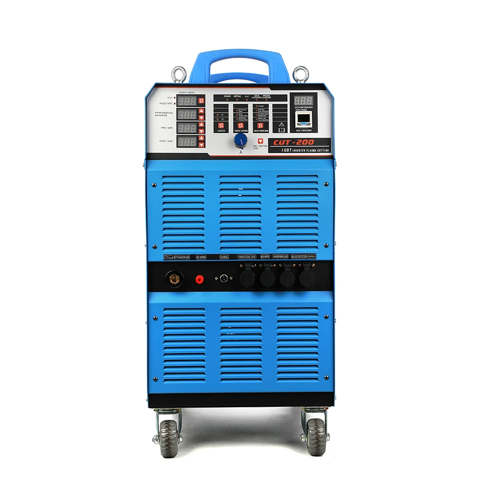 Оптовая продажа 380 В 200A 45.7KVA Внешний насос igbt инвертор плазменный резак машина