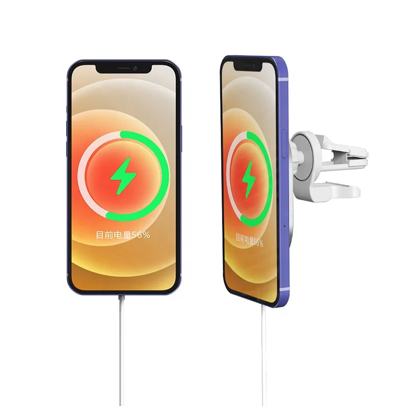  Новинка 2020 15 Вт Быстрое беспроводное магнитное зарядное устройство Magsafing для iphone 12 Pro