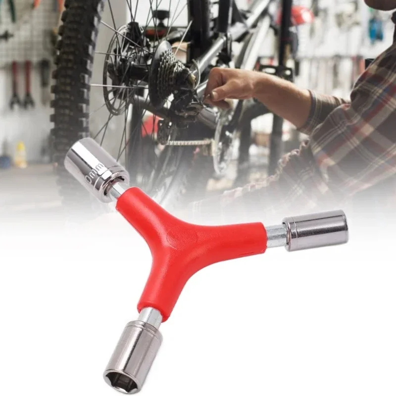 Bicycle portable hexagonal socket wrench bicycle triangular effortless wrench high hardness triangular hexagonal wrench