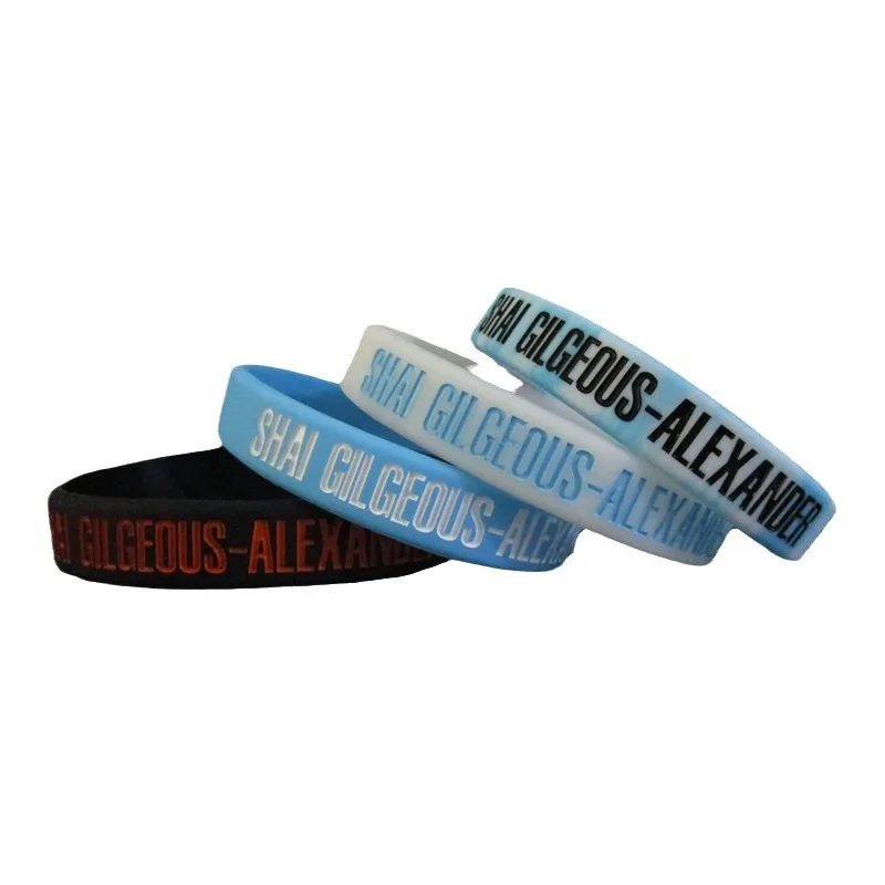 factory cheapest silicone wristband custom logo sport basketball silicone bracelet