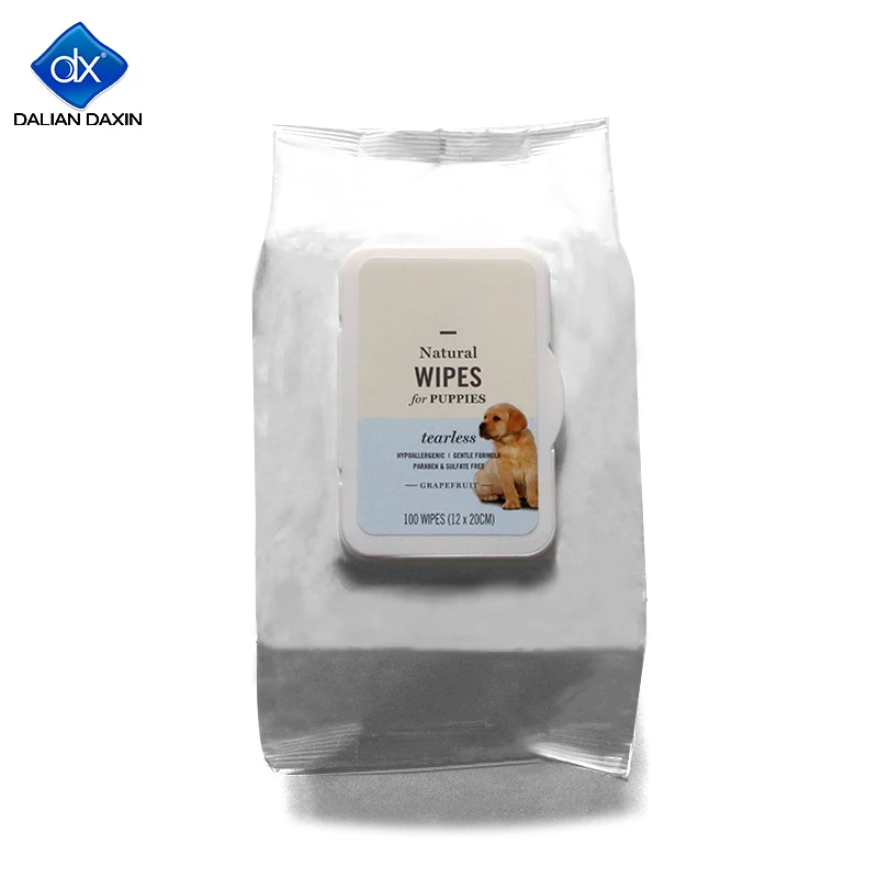 Most Popular Best Selling pet deodorant pet grooming wipes pet wet wipes for cats