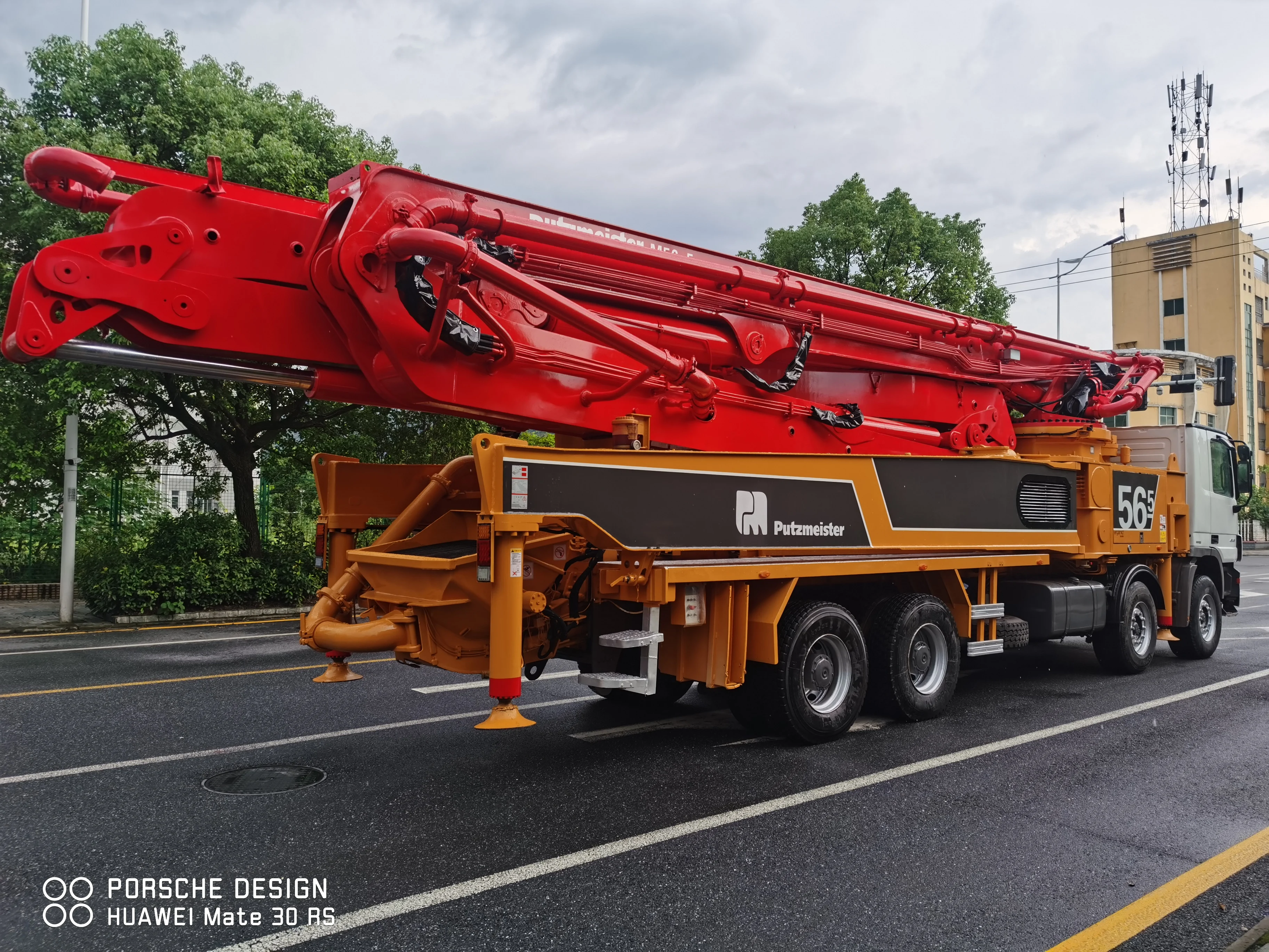 Горячая Распродажа б/у восстановленных Putzmeister M56-5Z для производства бетонных