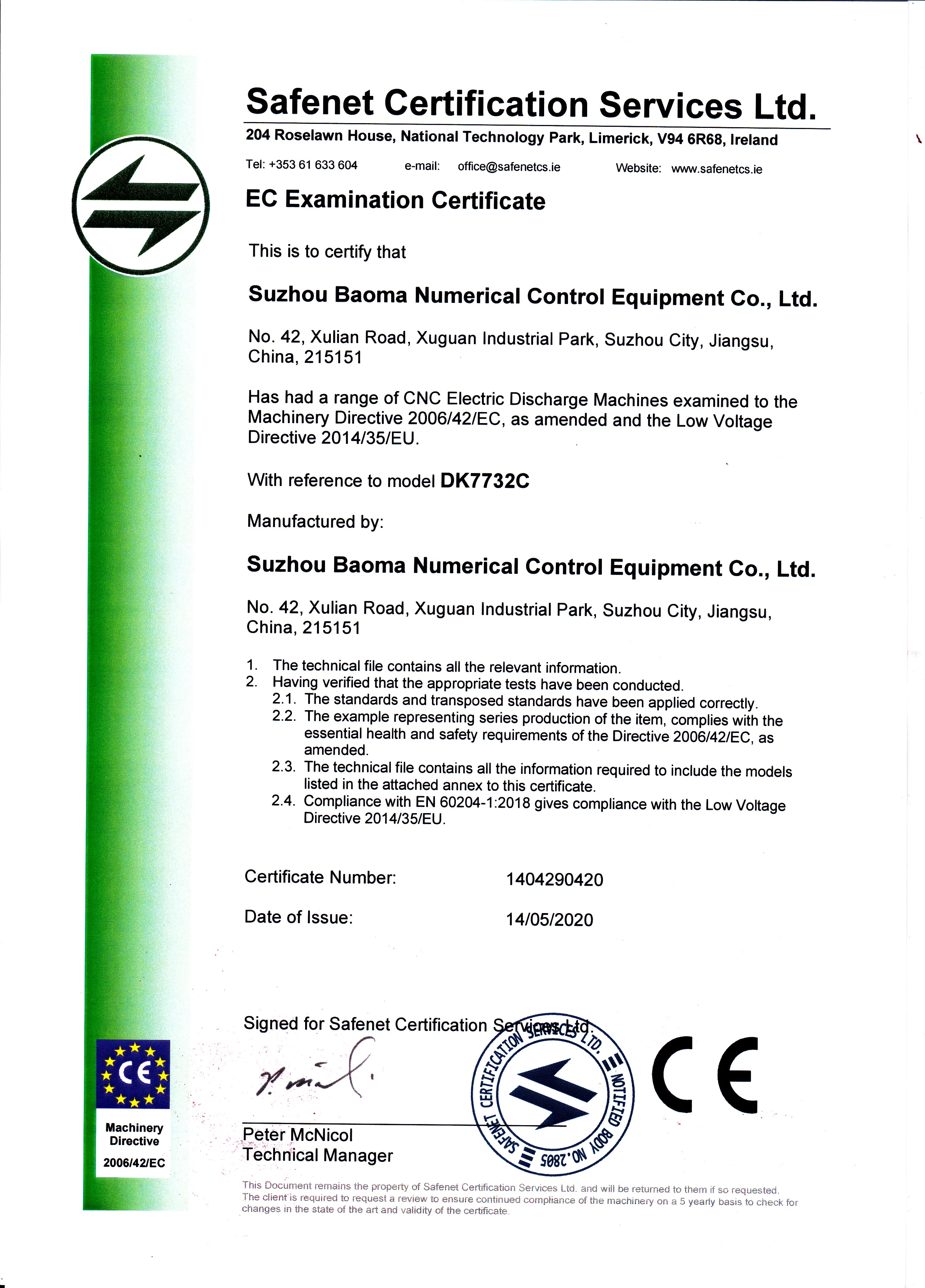 Classical High performance EDM drilling machine(BMD703-400CNC)