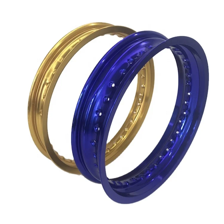 Motorcycle wheel rims Aluminum Alloy 12-17 inch 36 hole spoke rim