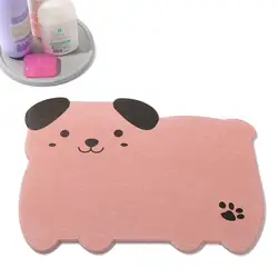 Eco-friendly fast drying diatomaceous earth mat water absorbent diatomite foot mat antibacterial diatomite bath mat