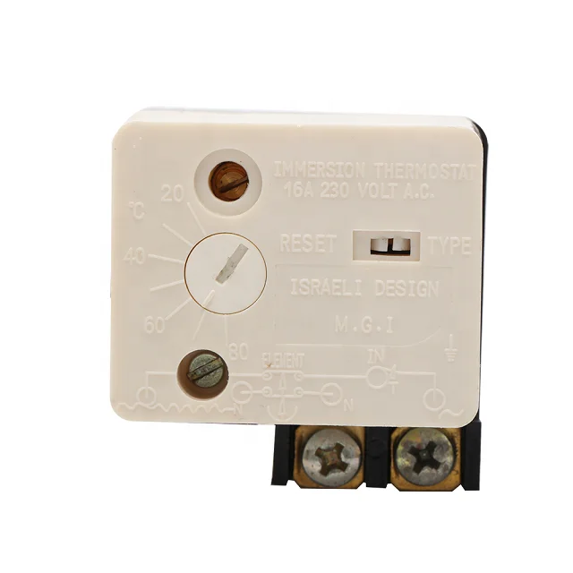 
WNC-14 Copper Tube Adjustable Manual Reset Bimetal Thermostat with Double safety 