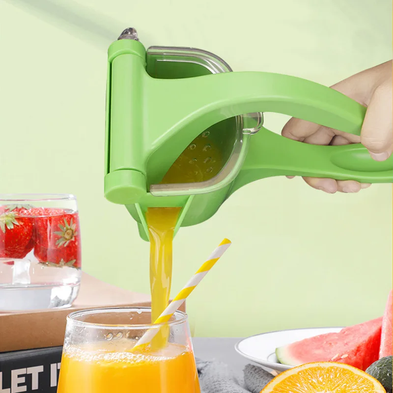 home personal plastic hand juicer manual lemon press tomato orange juicer squeezer extractor mixer manual juicer
