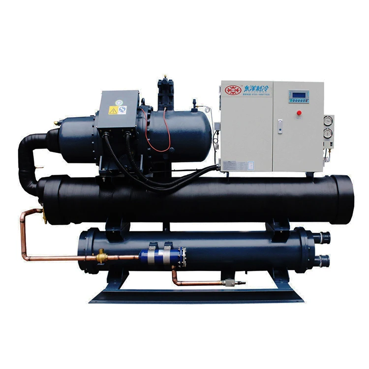 
Top quality water freezer room industrial cooled screw water chiller 