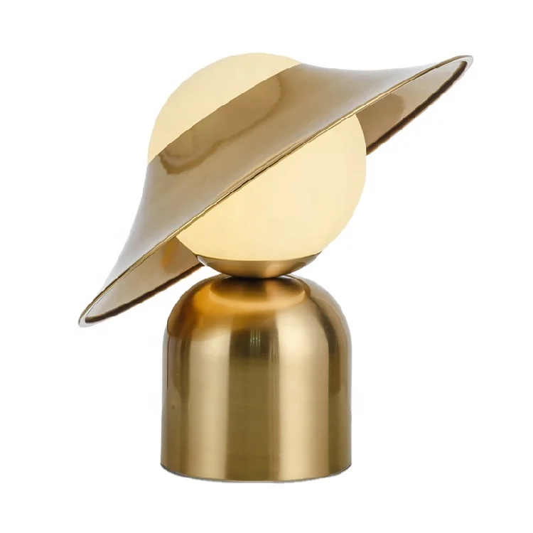 metal table lamp creative design girl shape table lamps gold color glass led table lamp bedside for restaurant hotel living room