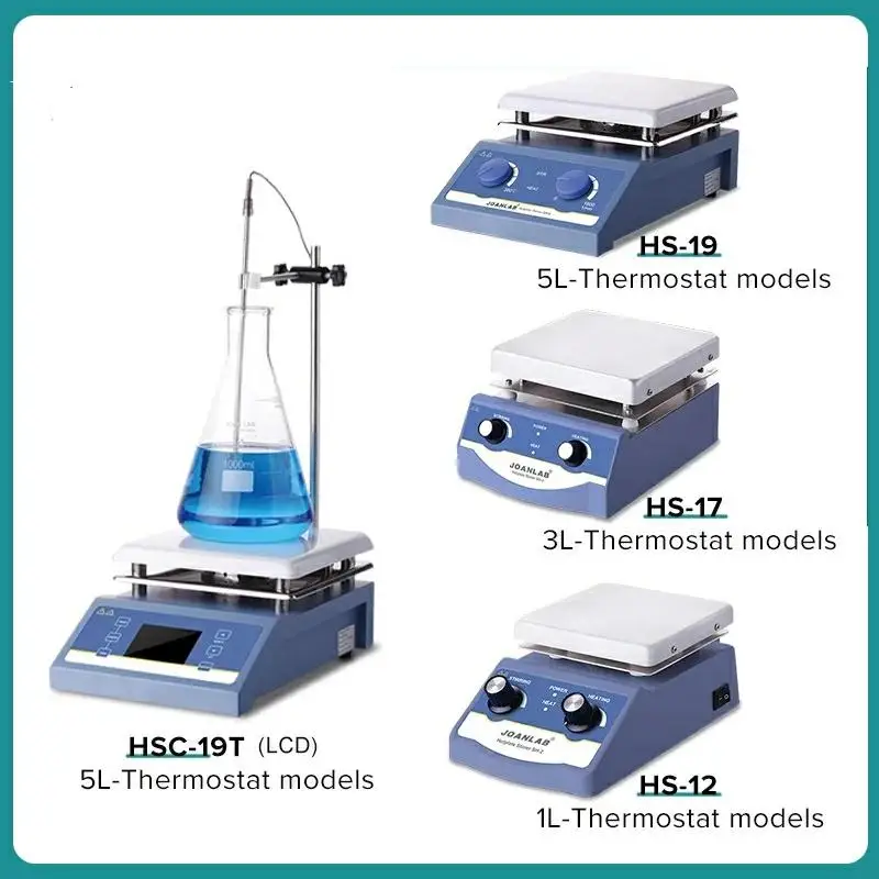 Magnetic Stirrer Hot Plate Lab Equipment Heating Stirrer Digital Display Magnetic Mixer With Stir Bar 3L 5L Liquid Stirrer 220v
