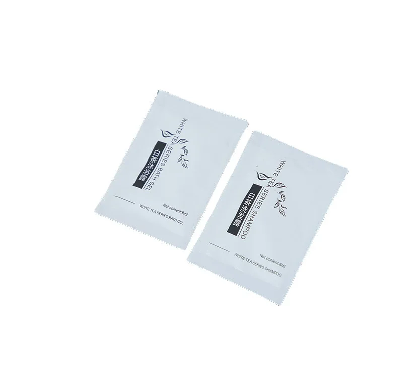 Disposable Hotel Shower Gel Travel Portable Body Wash Shampoo Pouches Small Bag Toiletries Set Wholesale