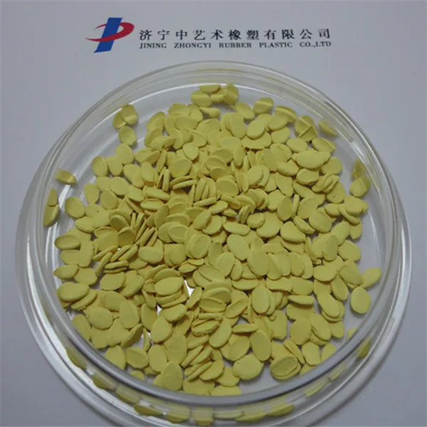 AC foaming agent pellets masterbatch for warm keeping rubber compound products