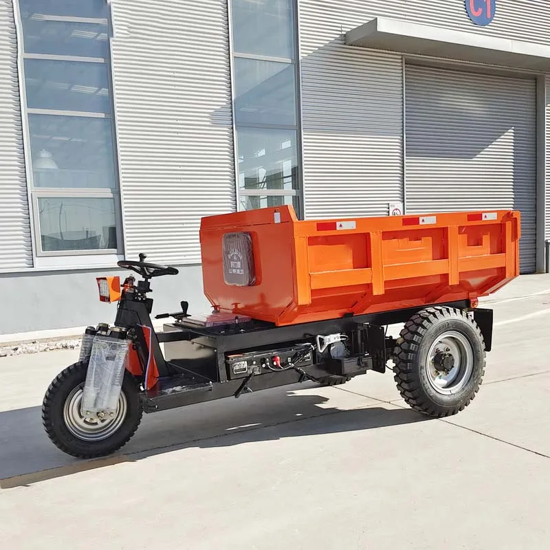 Mine use big wheel tricycle cargo electric tricycle diesel cargo tricycle with 18 hp diesel engine